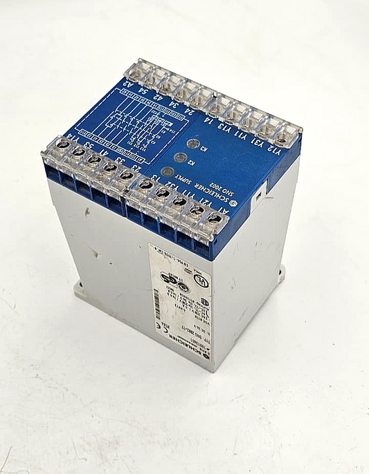 Schleicher SNO 288217 Safety Relay | Made in Germany - saleem al tamimi electric equipment trading co llc-UAE