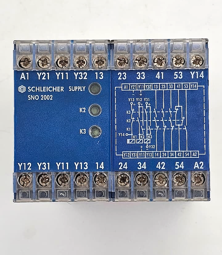 Schleicher SNO 288217 Safety Relay | Made in Germany - saleem al tamimi electric equipment trading co llc-UAE
