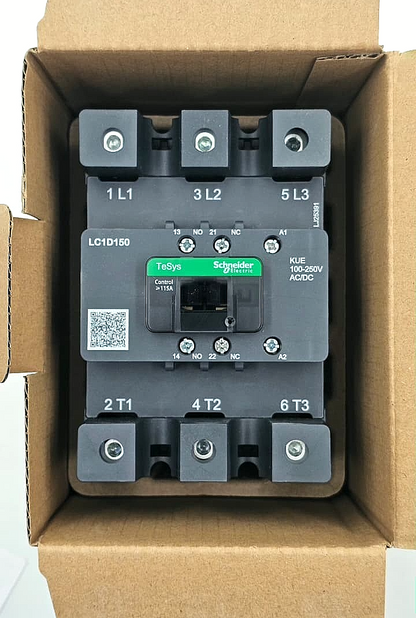 Schneider Electric TeSys LC1D150KUEC Contactor 440V150A | 100250V AC/DC Coil - saleem al tamimi electric equipment trading co llc-UAE