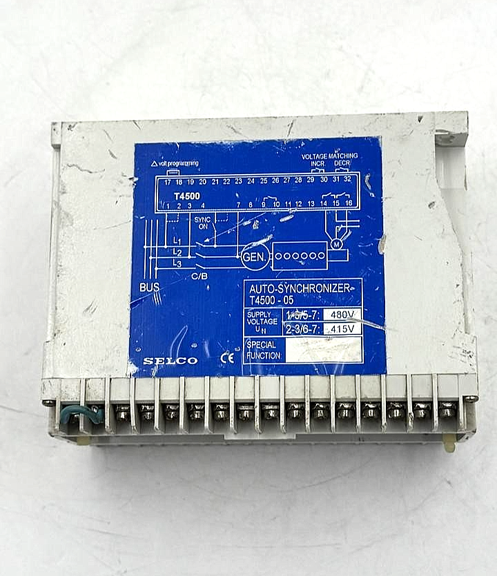 Selco T4500 AutoSynchronizer Relay Module - saleem al tamimi electric equipment trading co llc-UAE