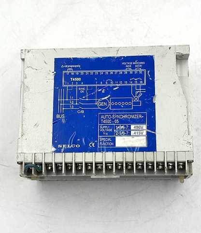 Selco T4500 AutoSynchronizer Relay Module - saleem al tamimi electric equipment trading co llc-UAE