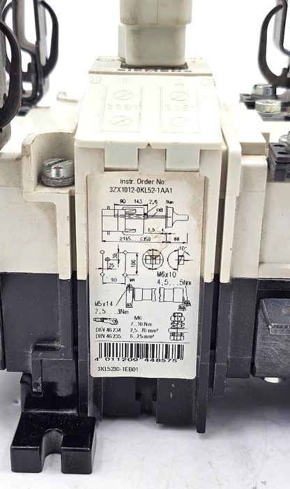 Siemens | 3KL52301AB01 | Switch disconnector | Made in Germany - saleem al tamimi electric equipment trading co llc-UAE