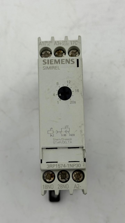 Siemens 3RP1574 1NP30 Auxiliary Contact Block | Made in Germany - saleem al tamimi electric equipment trading co llc-UAE