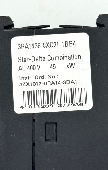 Siemens 3RP1574 1NP30 Auxiliary Contact Block | Made in Germany - saleem al tamimi electric equipment trading co llc-UAE
