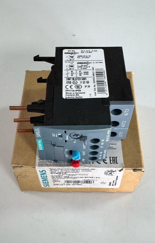 Siemens 3RU21264PB0 Overload Relay | 36A | Type 2 Coordination - saleem al tamimi electric equipment trading co llc-UAE
