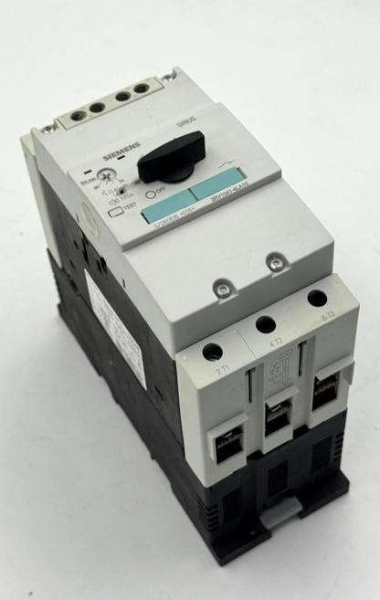 Siemens 3RV10414LA10 motor protection circuit breaker.| 90A | Made in Germany0