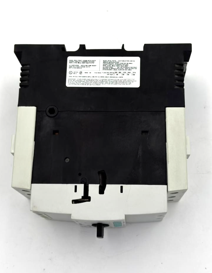 Siemens 3RV10414LA10 motor protection circuit breaker.| 90A | Made in Germany6