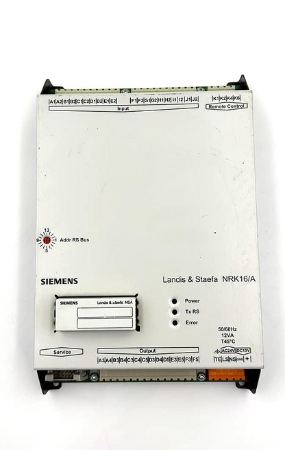 Siemens Landis & Staefa NRK16/A Energy Management Controller - saleem al tamimi electric equipment trading co llc-UAE