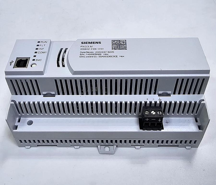 Siemens PXG3.M BACnet Router | S556422106A101 | Made in Switzerland - saleem al tamimi electric equipment trading co llc-UAE