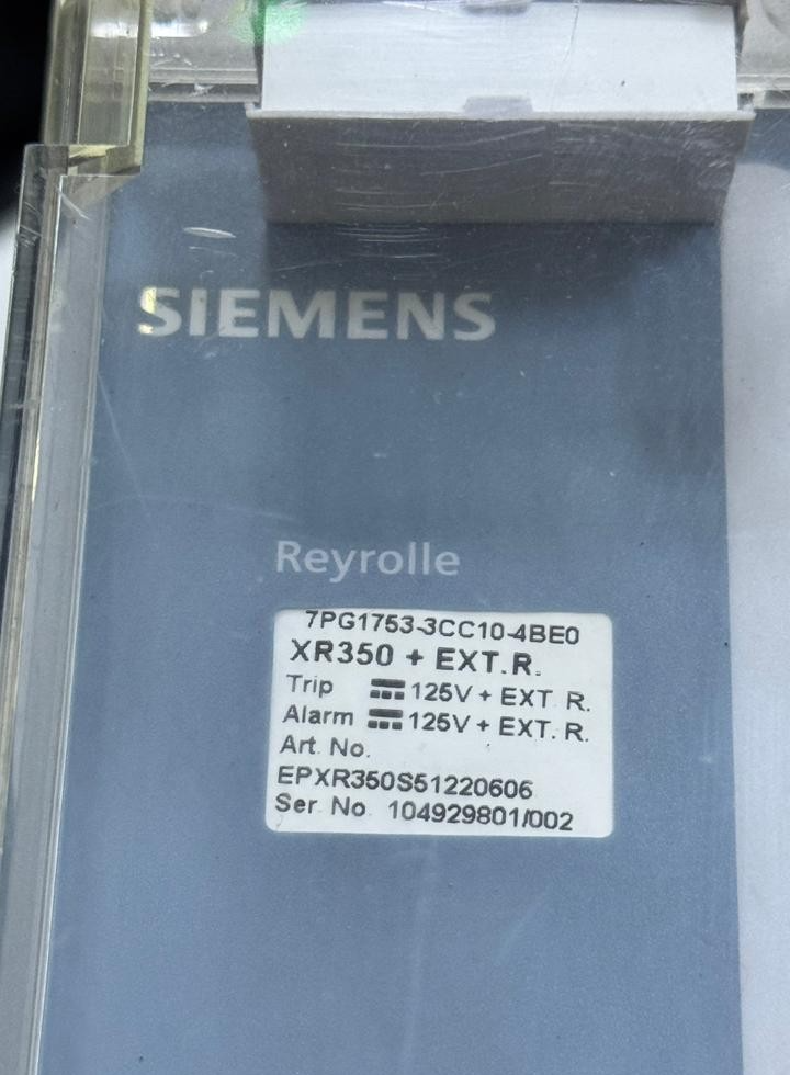 Siemens Reyrolle XR350 Trip & Alarm Relay (7PG1753 3CC10 4BE0) |  UK Made  1 pcs - saleem al tamimi electric equipment trading co llc-UAE