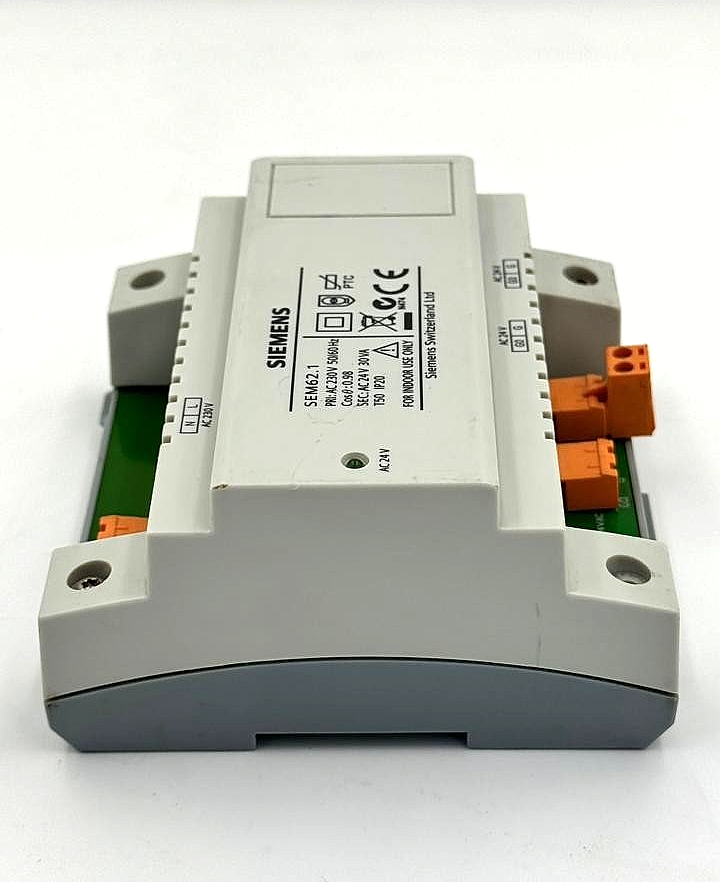 Siemens SEM62.1 | 230V to 24V AC  | Transformer |  Made in Switzerland ( 1pcs ) - saleem al tamimi electric equipment trading co llc-UAE