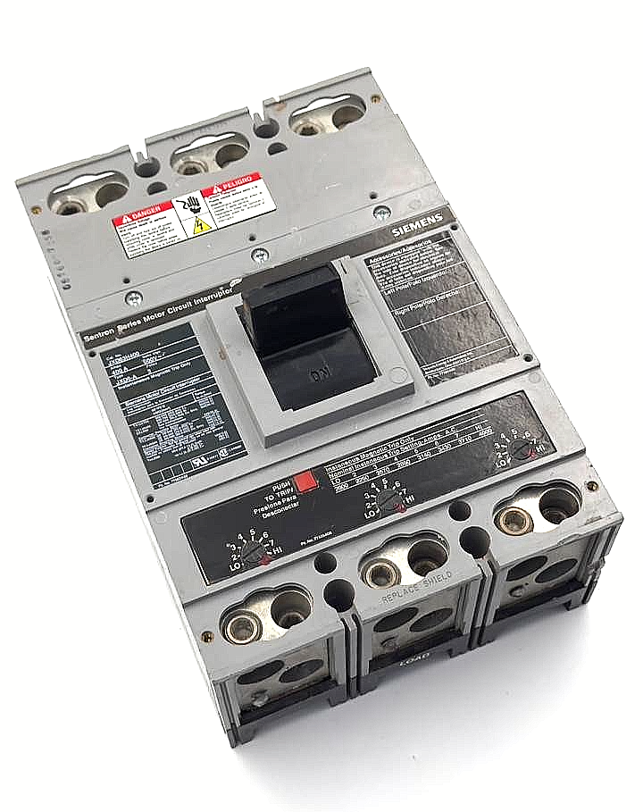 Siemens Sentron JXD63H400 Motor Circuit Interrupter | 400A 3Pole 600V - saleem al tamimi electric equipment trading co llc-UAE