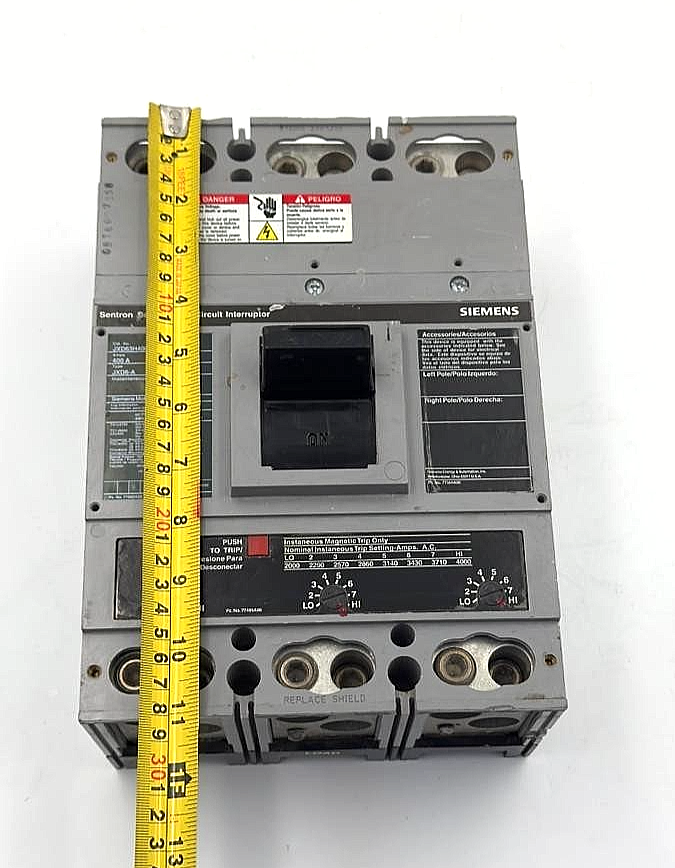 Siemens Sentron JXD63H400 Motor Circuit Interrupter | 400A 3Pole 600V - saleem al tamimi electric equipment trading co llc-UAE