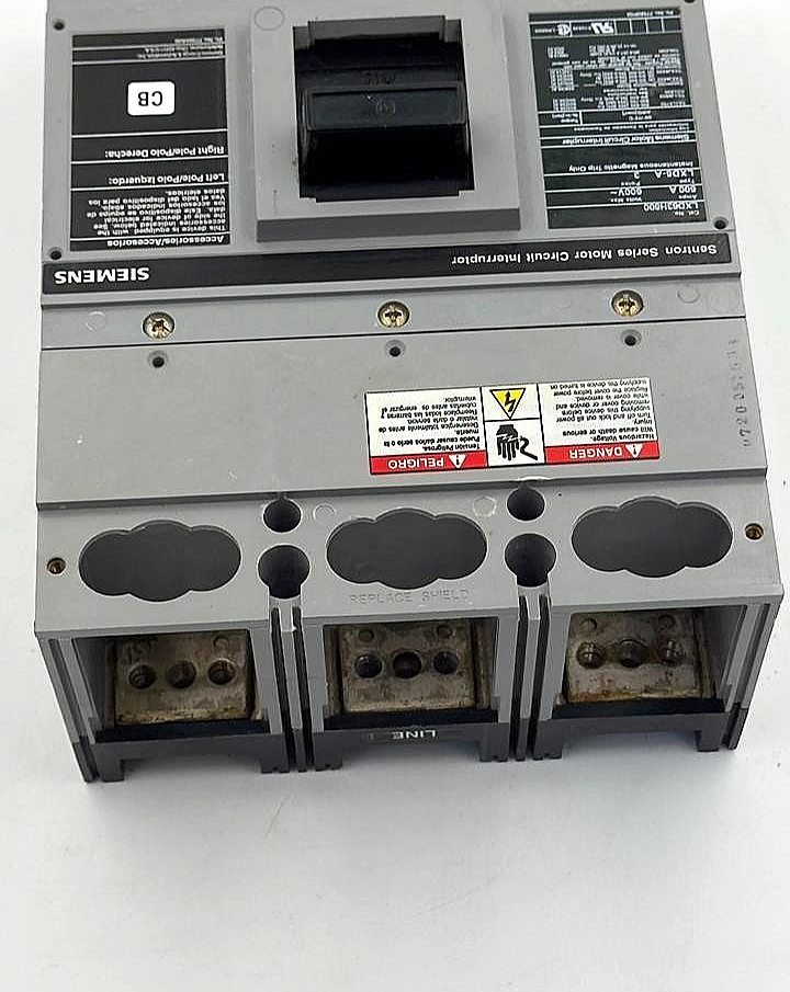 Siemens Sentron LXD63H600 Motor Circuit Interrupter | 600A | 3Pole | 600V - saleem al tamimi electric equipment trading co llc-UAE