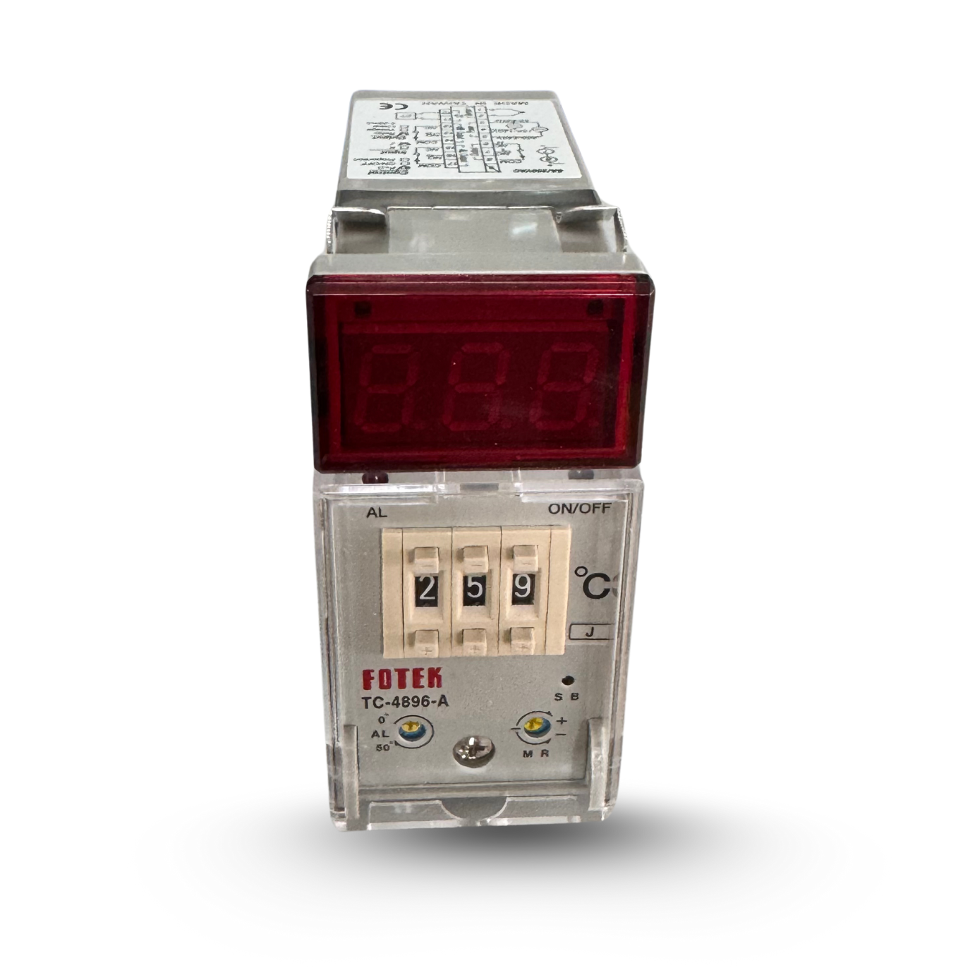 TC4896DDJR3A Digital Temperature Controller with JType Input, Relay Output, - saleem al tamimi electric equipment trading co llc-UAE