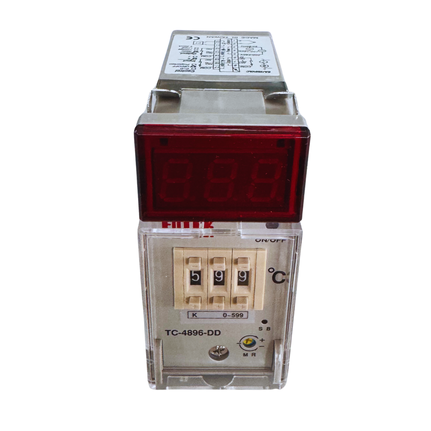 TC4896DDR5S Digital Temperature Controller with KType Input, Relay Output - saleem al tamimi electric equipment trading co llc-UAE