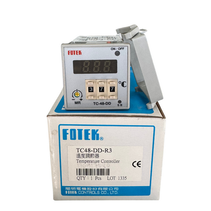 TC48DDR3 Digital Temperature Controller with KType Sensor, Relay Output, - saleem al tamimi electric equipment trading co llc-UAE