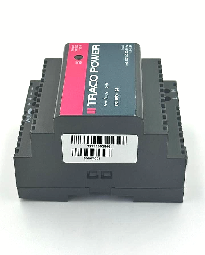 TRACO POWER TBL 060 124 Power Supply 24Vdc | 2.5 A - saleem al tamimi electric equipment trading co llc-UAE