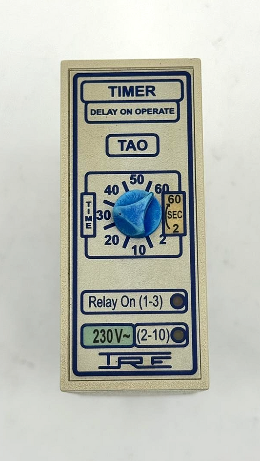 TRE TAO Series Delay on Operate . Time Delay Relay – 230V |  2 to 60 Sec - saleem al tamimi electric equipment trading co llc-UAE