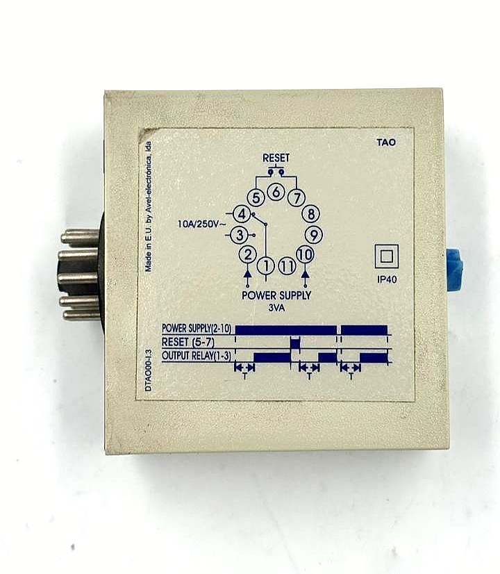 TRE TAO Series Delay on Operate . Time Delay Relay – 230V |  2 to 60 Sec - saleem al tamimi electric equipment trading co llc-UAE