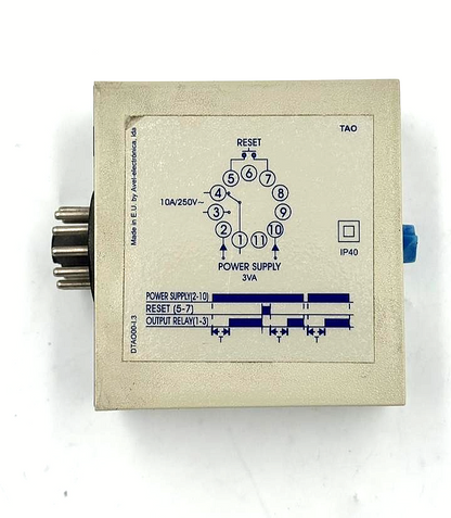 TRE TAO Series Delay on Operate . Time Delay Relay – 230V |  2 to 60 Sec - saleem al tamimi electric equipment trading co llc-UAE