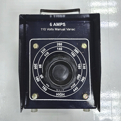 Variable Manual Transformer | 110V | 6A  | Adjustable Voltage Regulator - saleem al tamimi electric equipment trading co llc-UAE