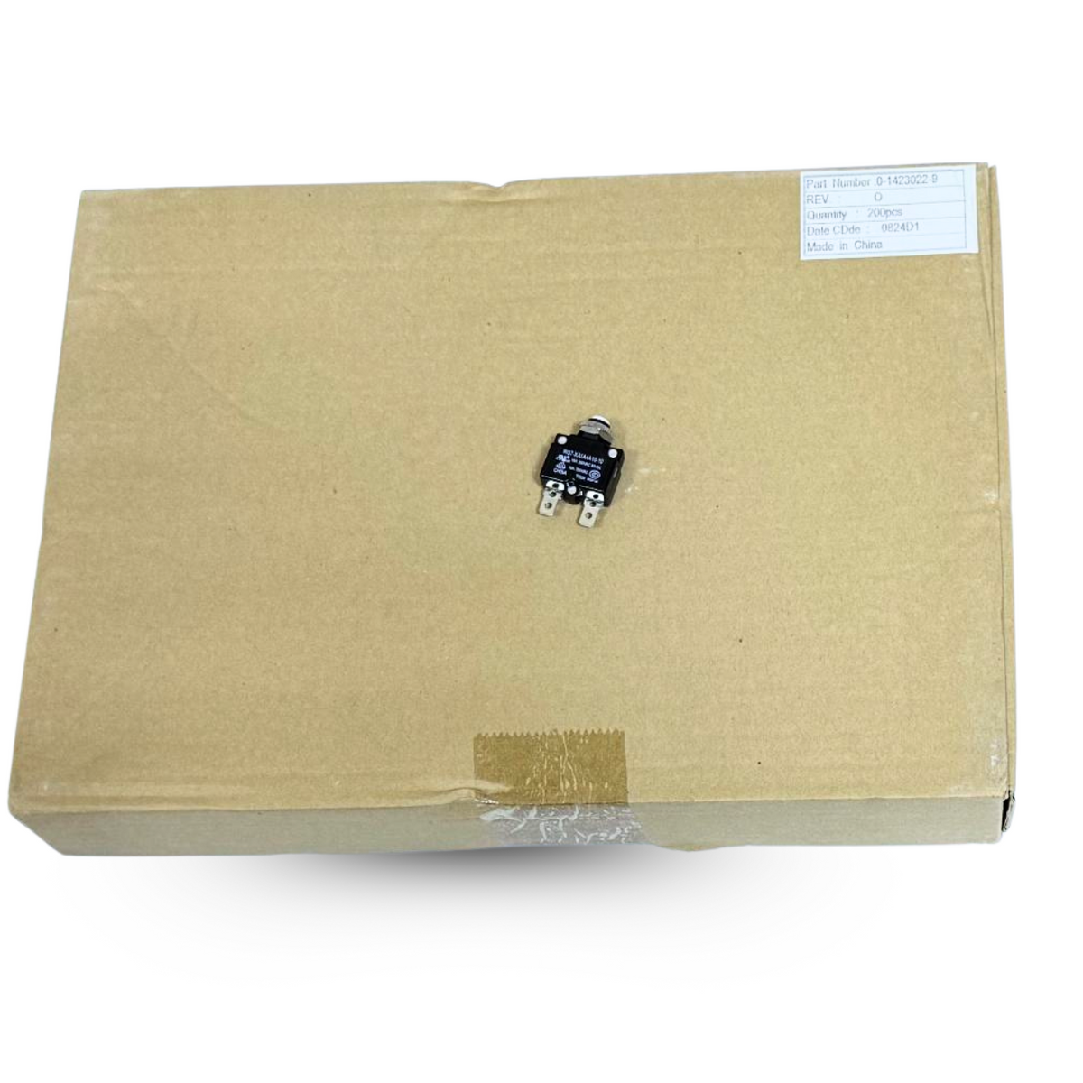 W57XA1A4A1010 Thermal Circuit Breaker 10A 250VAC/50VDC( Pack of 200 pcs) - saleem al tamimi electric equipment trading co llc-UAE