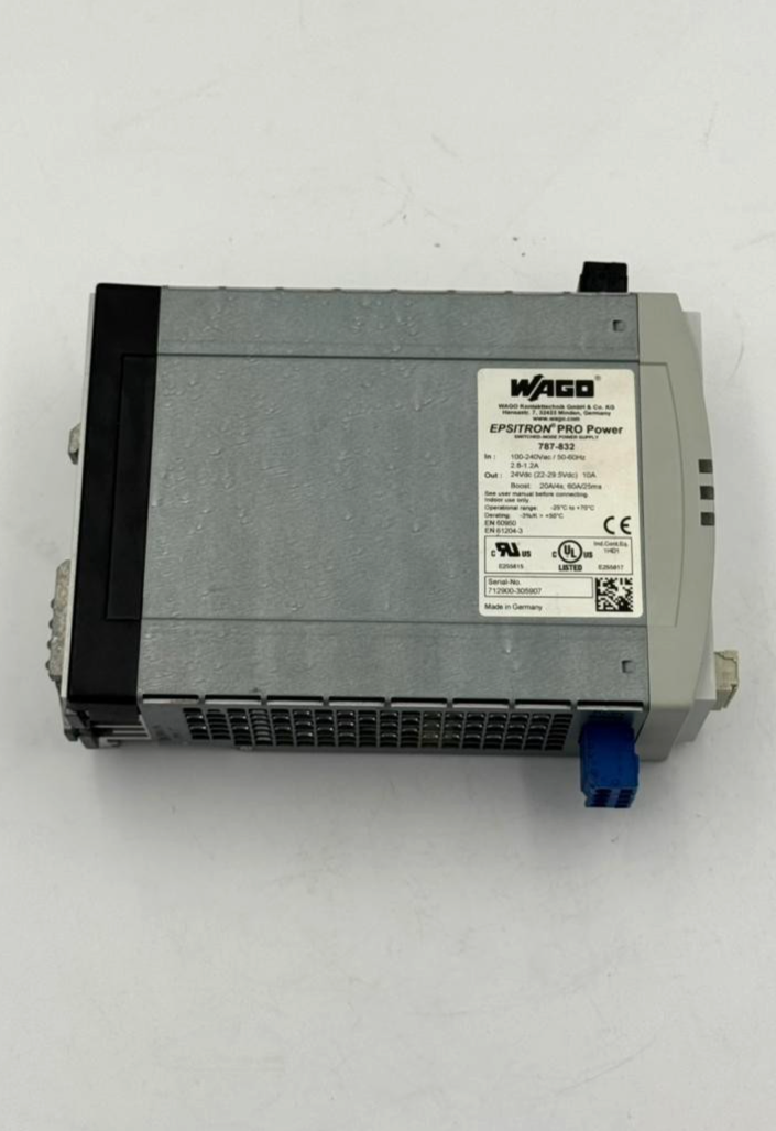 WAGO 787-832 | EPSITRON PRO Power Supply | 24V DC 10A | Made in Germany - saleem al tamimi electric equipment trading co llc-UAE