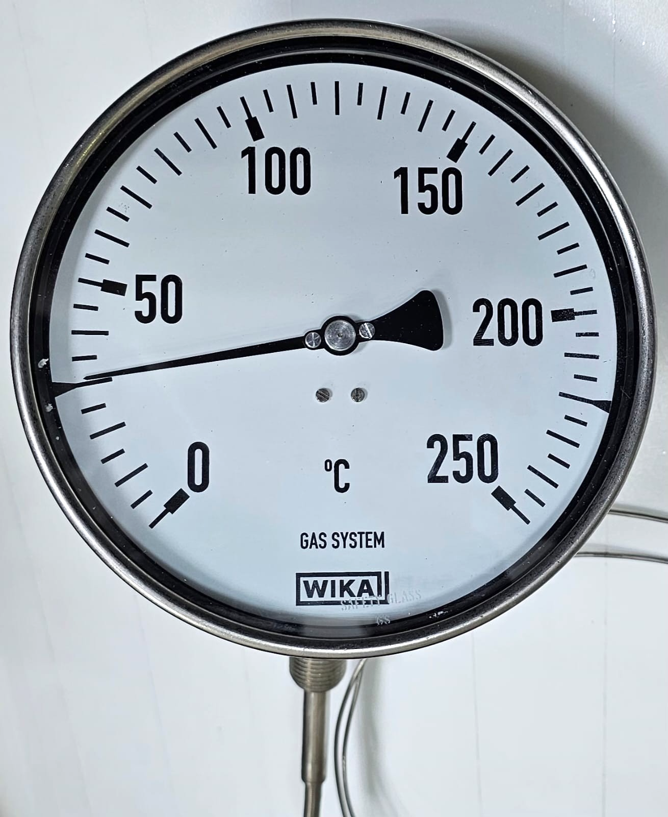WIKA Temperature Gauge | 0–250°C | Gas System Use - saleem al tamimi electric equipment trading co llc-UAE