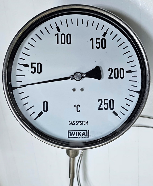 WIKA Temperature Gauge | 0–250°C | Gas System Use - saleem al tamimi electric equipment trading co llc-UAE