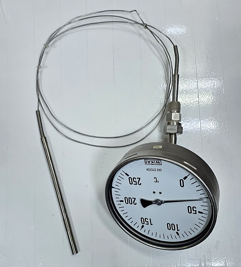 WIKA Temperature Gauge | 0–250°C | Gas System Use - saleem al tamimi electric equipment trading co llc-UAE