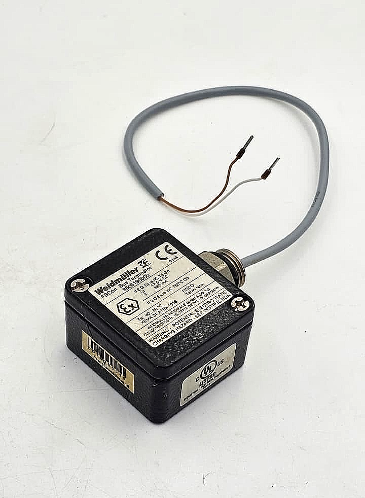 Weidmüller 8606190000 FBCon Fieldbus Bus Terminator | Made in Germany - saleem al tamimi electric equipment trading co llc-UAE