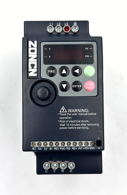 ZONCN NZ2000R75G2 Variable Frequency Drive (VFD) | 220V Input1PH /Output3PH - saleem al tamimi electric equipment trading co llc-UAE