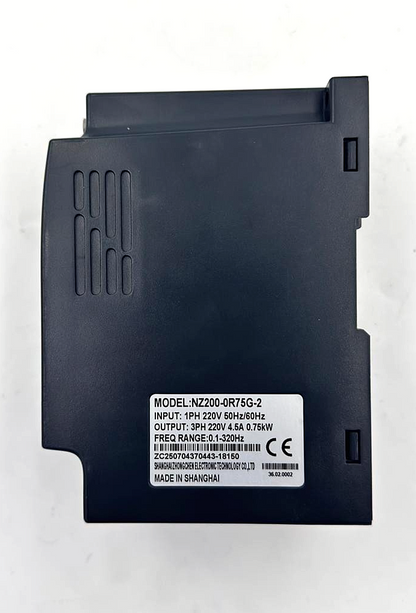 ZONCN NZ2000R75G2 Variable Frequency Drive (VFD) | 220V Input1PH /Output3PH - saleem al tamimi electric equipment trading co llc-UAE