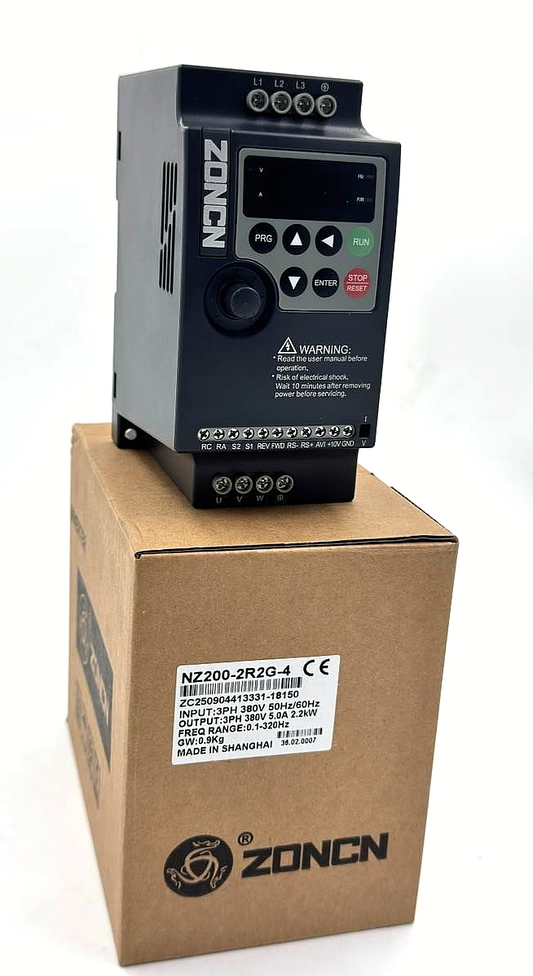 ZONCN NZ2002R2G4 Variable Frequency Drive (VFD) | 380V input/output(3PH) - saleem al tamimi electric equipment trading co llc-UAE