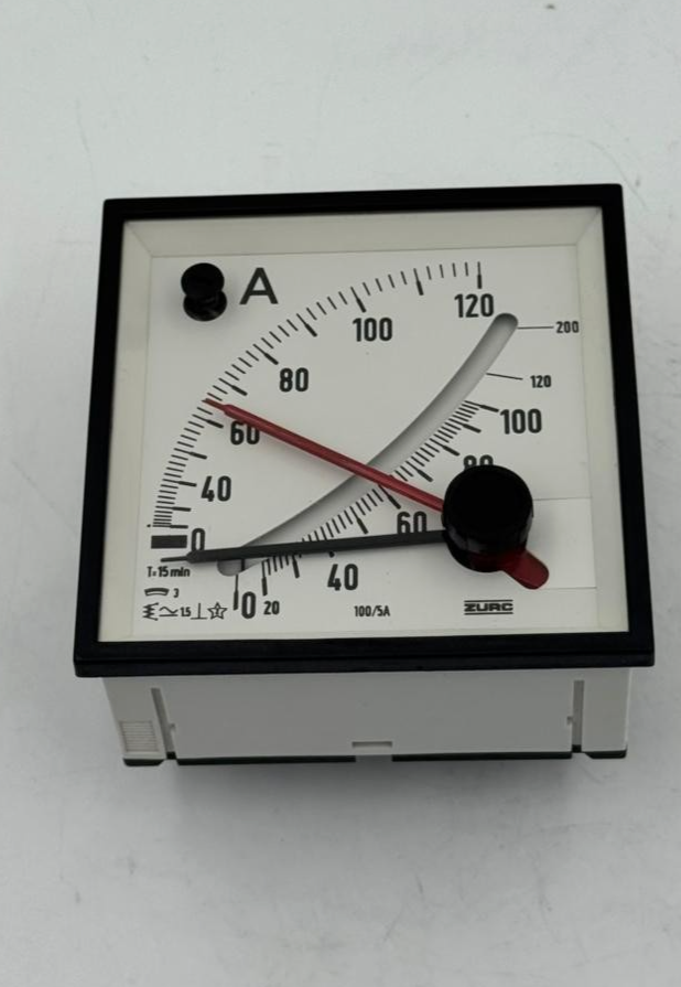 ZURC 0–200A Analog Ammeter | 100/5A - saleem al tamimi electric equipment trading co llc-UAE