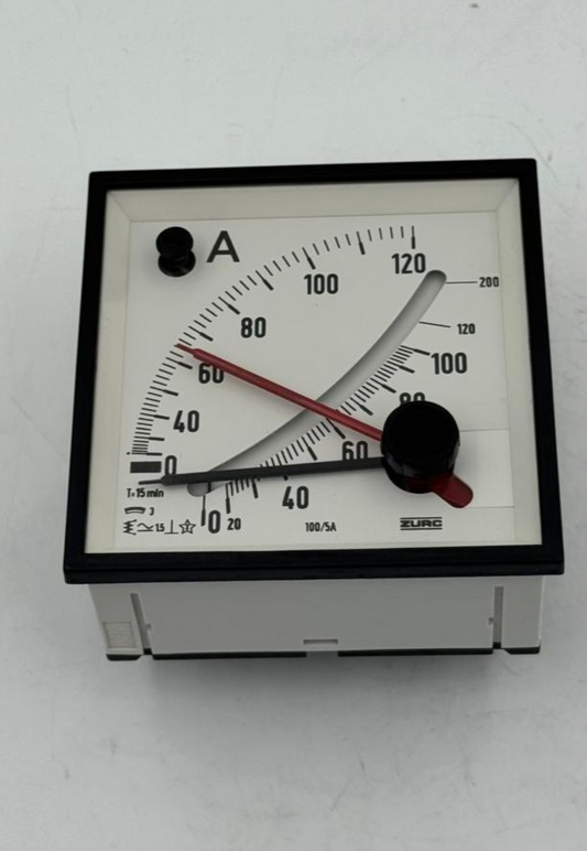 ZURC 0–200A Analog Ammeter | 100/5A - saleem al tamimi electric equipment trading co llc-UAE