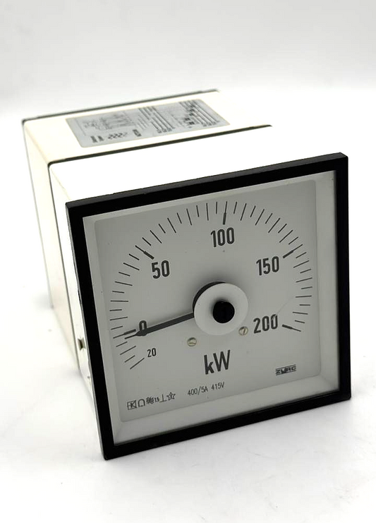 ZURC 200 kW Wattmeter | 415V 400/5A ( 1 Pcs  ) - saleem al tamimi electric equipment trading co llc-UAE