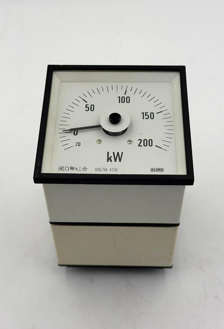 ZURC 200 kW Wattmeter | 415V 400/5A ( 1 Pcs  ) - saleem al tamimi electric equipment trading co llc-UAE