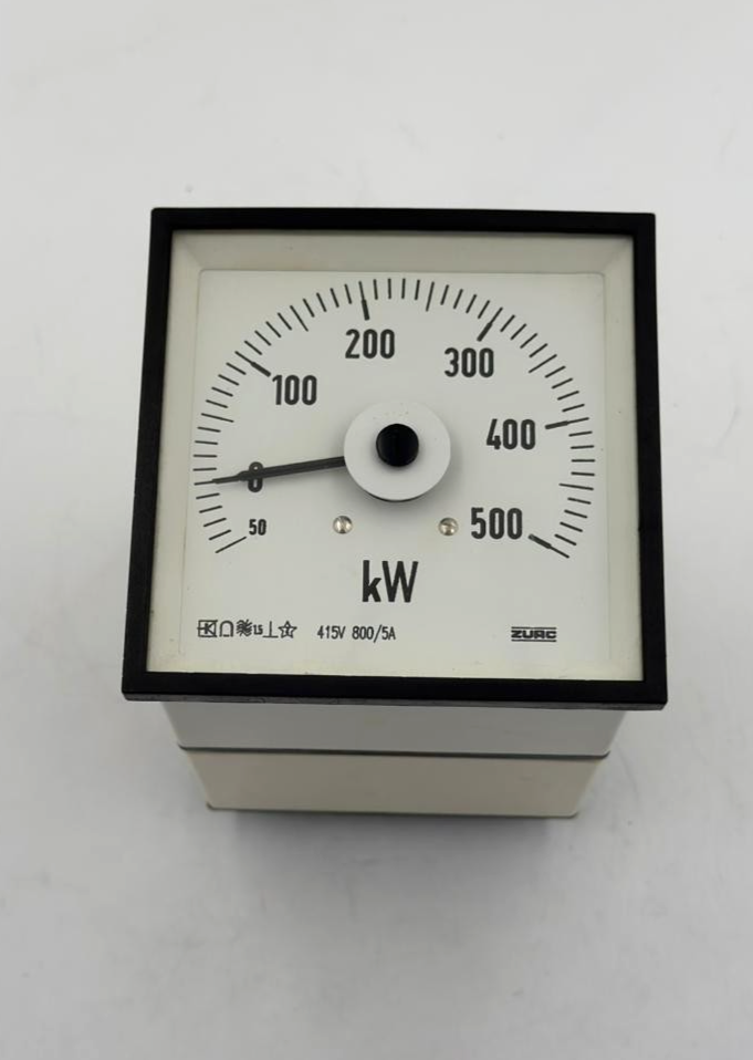 ZURC 500 kW Wattmeter | 415V 800/5A - saleem al tamimi electric equipment trading co llc-UAE