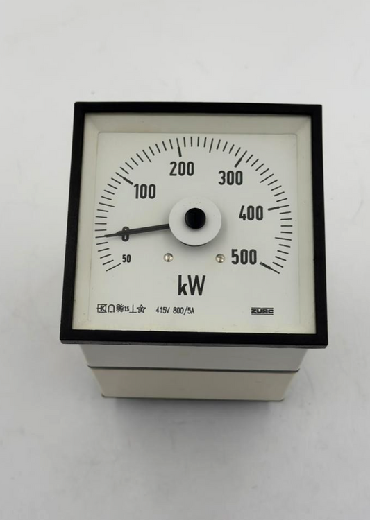 ZURC 500 kW Wattmeter | 415V 800/5A - saleem al tamimi electric equipment trading co llc-UAE