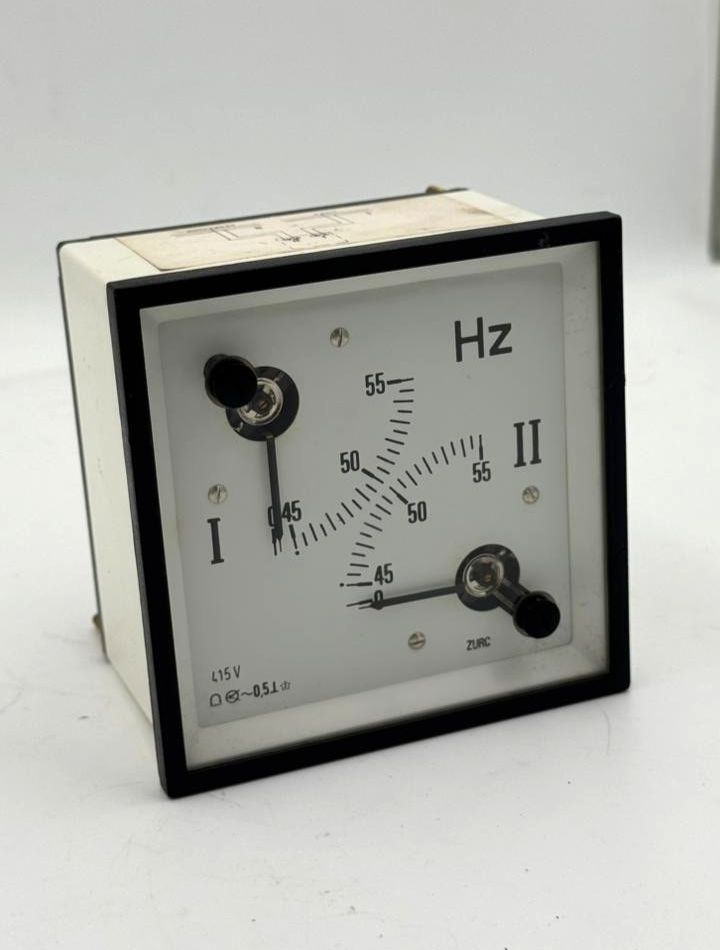 Zurc Frequency Meter 55 Hz - saleem al tamimi electric equipment trading co llc-UAE