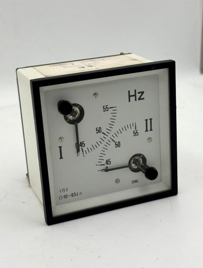 Zurc Frequency Meter 55 Hz - saleem al tamimi electric equipment trading co llc-UAE