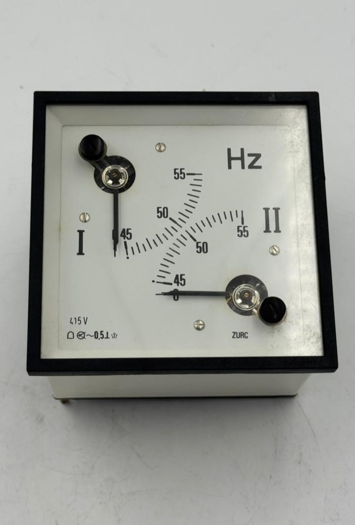 Zurc Frequency Meter 55 Hz - saleem al tamimi electric equipment trading co llc-UAE
